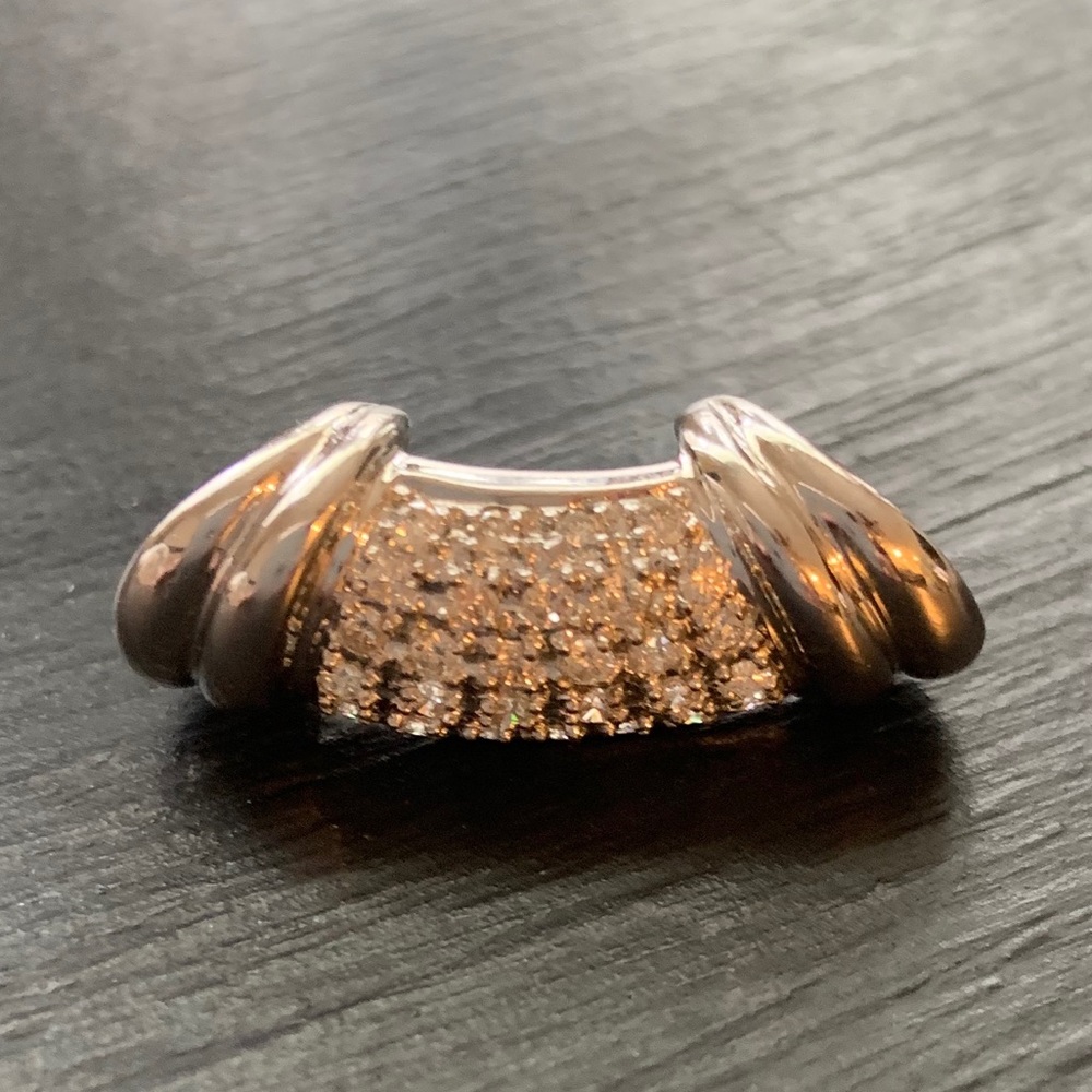 14k Diamond Necklace Slide